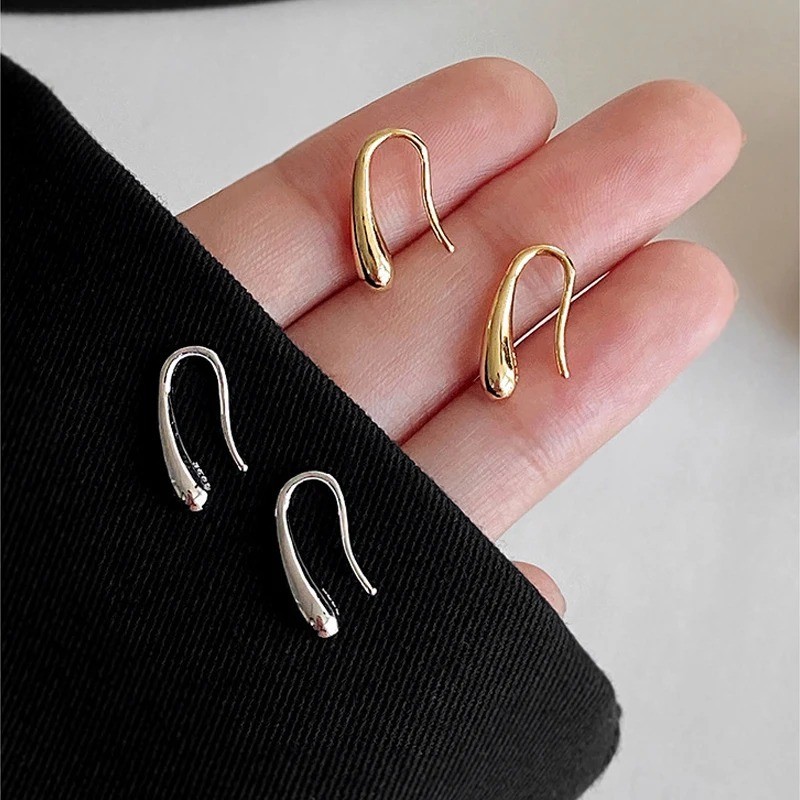 925 Sterling Silver Threader Drop Dangle Hook Earrings teardrop hanging