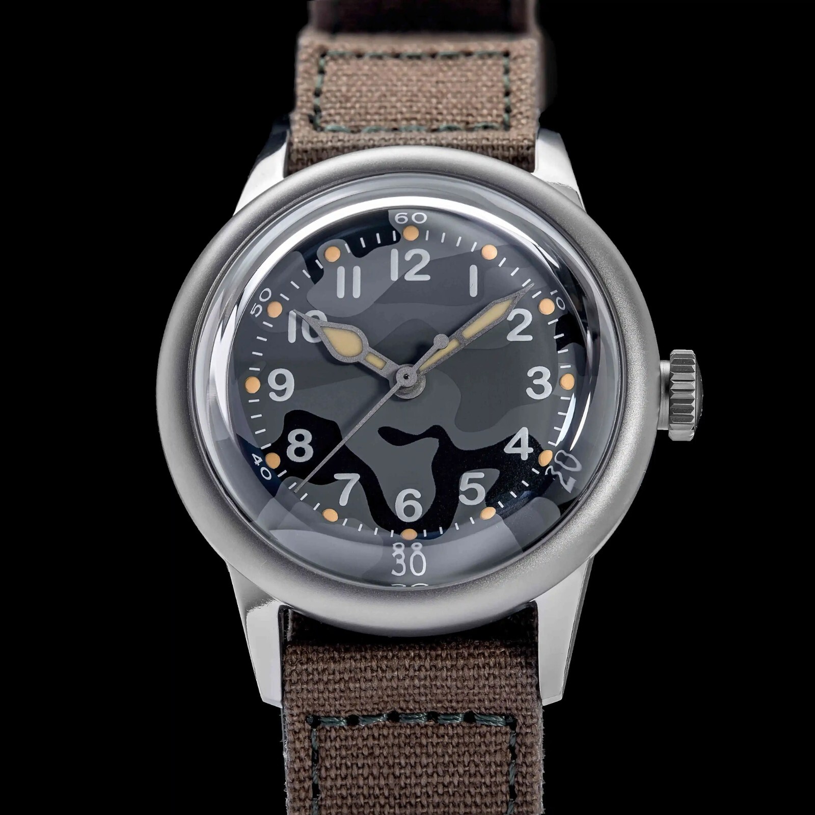 THORN Classic Military Pilot A-11 Titanium NH35 Automatic 200m Watch C3 36mm A11