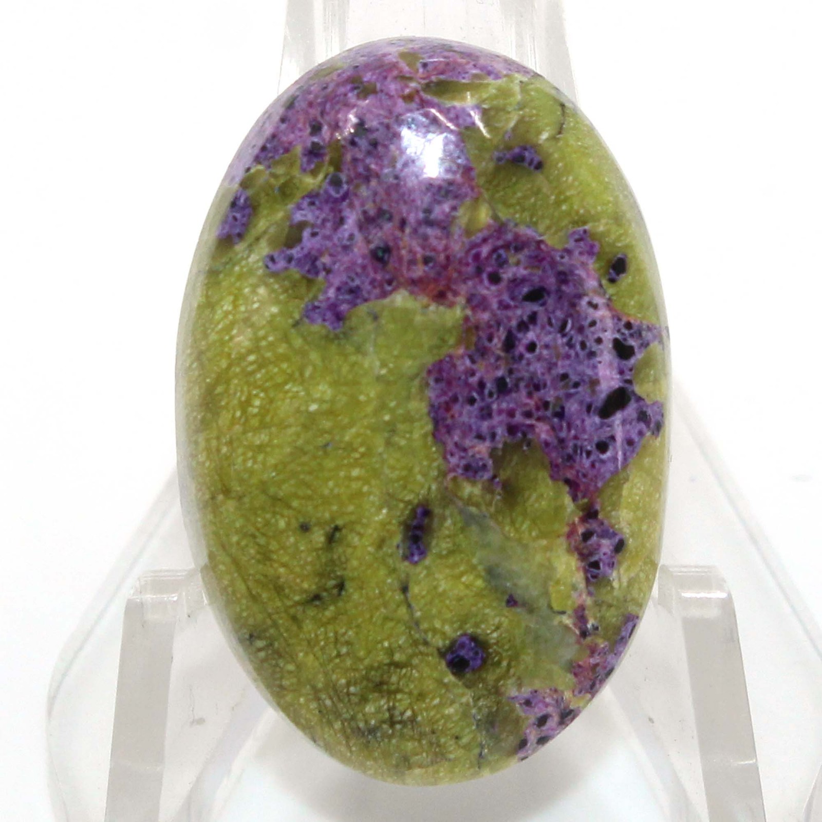 34.50Ct Natural Atlantisite Stichtite Oval Cabochon Loose Gemstone 39x19x7mm