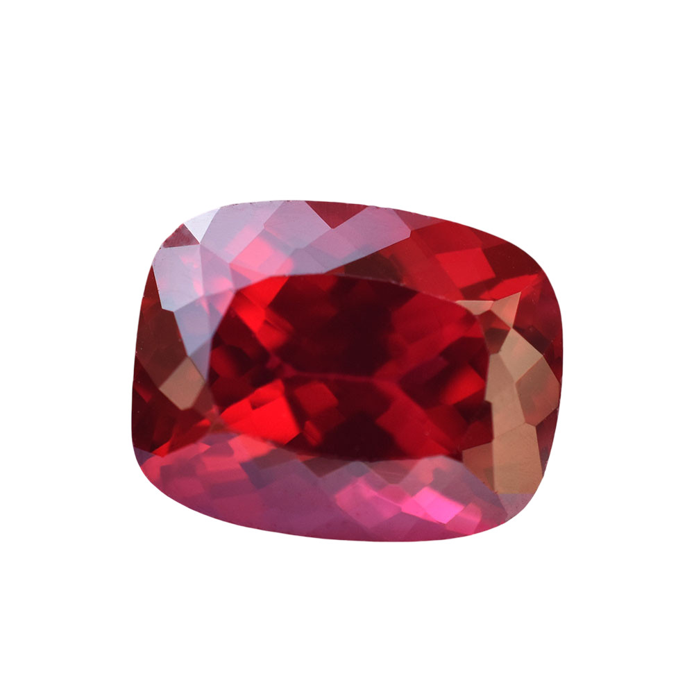 14 Ct CERTIFIED Natural Red Ruby Cushion Cut Loose Gemstone For Jewelry Making