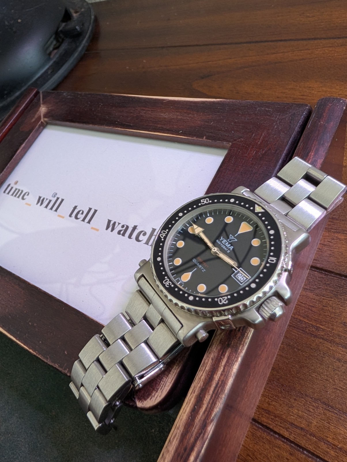FRENCH ICON | Vintage Yema Navygraf II | 990ft Diver