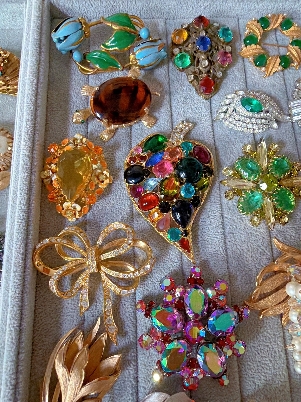 Exquisite Vintage High End Jewelry Lot 114 Juliana Vrba Miriam Haskell& More