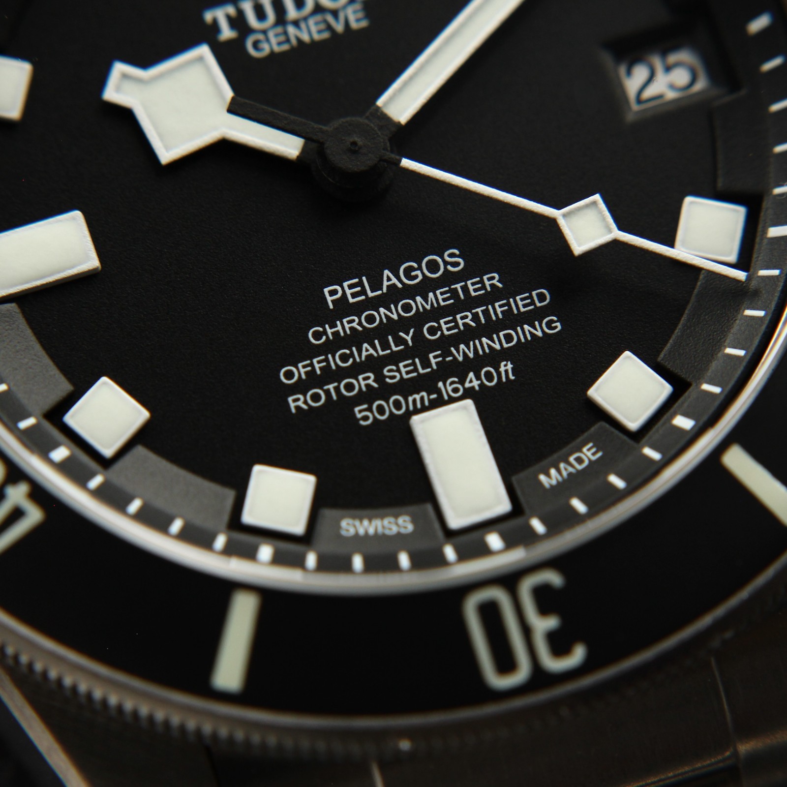 Tudor Pelagos Stealthy Black Titanium Diver, Ultra-Rugged 25600TN