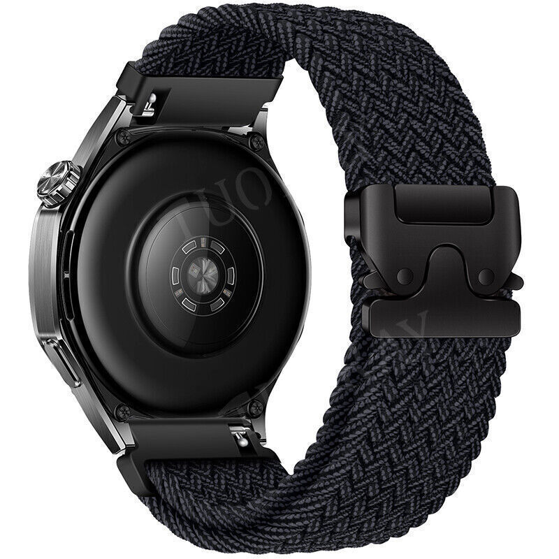 Braided Nylon Loop Watch Strap Band for Garmin Vivoactive 3S/4S/Venu 3S/2S/Rey