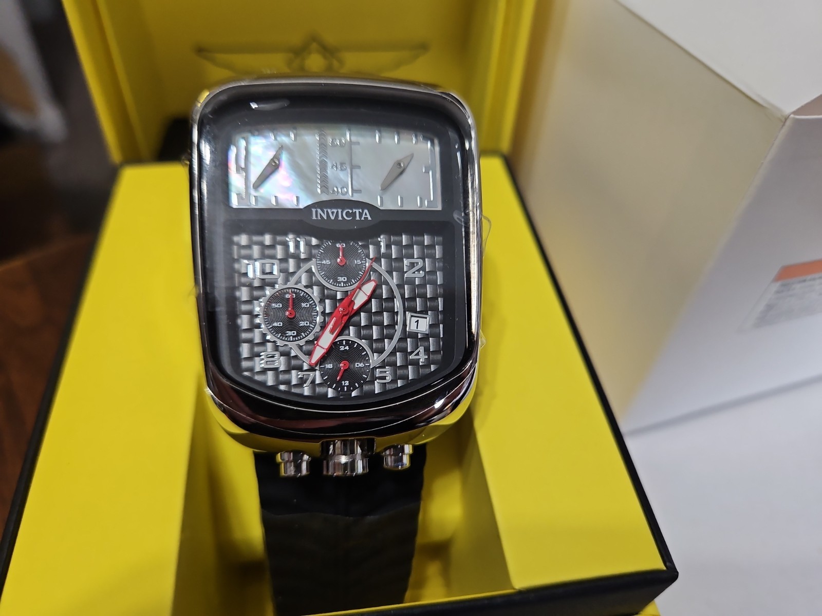 Invicta S1 Rally 29704 Men’s Dualshift Triple Time Chronograph Watch 42mm $499