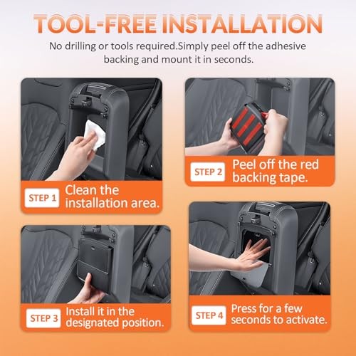 TACORBO Center Console Hidden Storage Box Compatible with Kia Sportage 2023