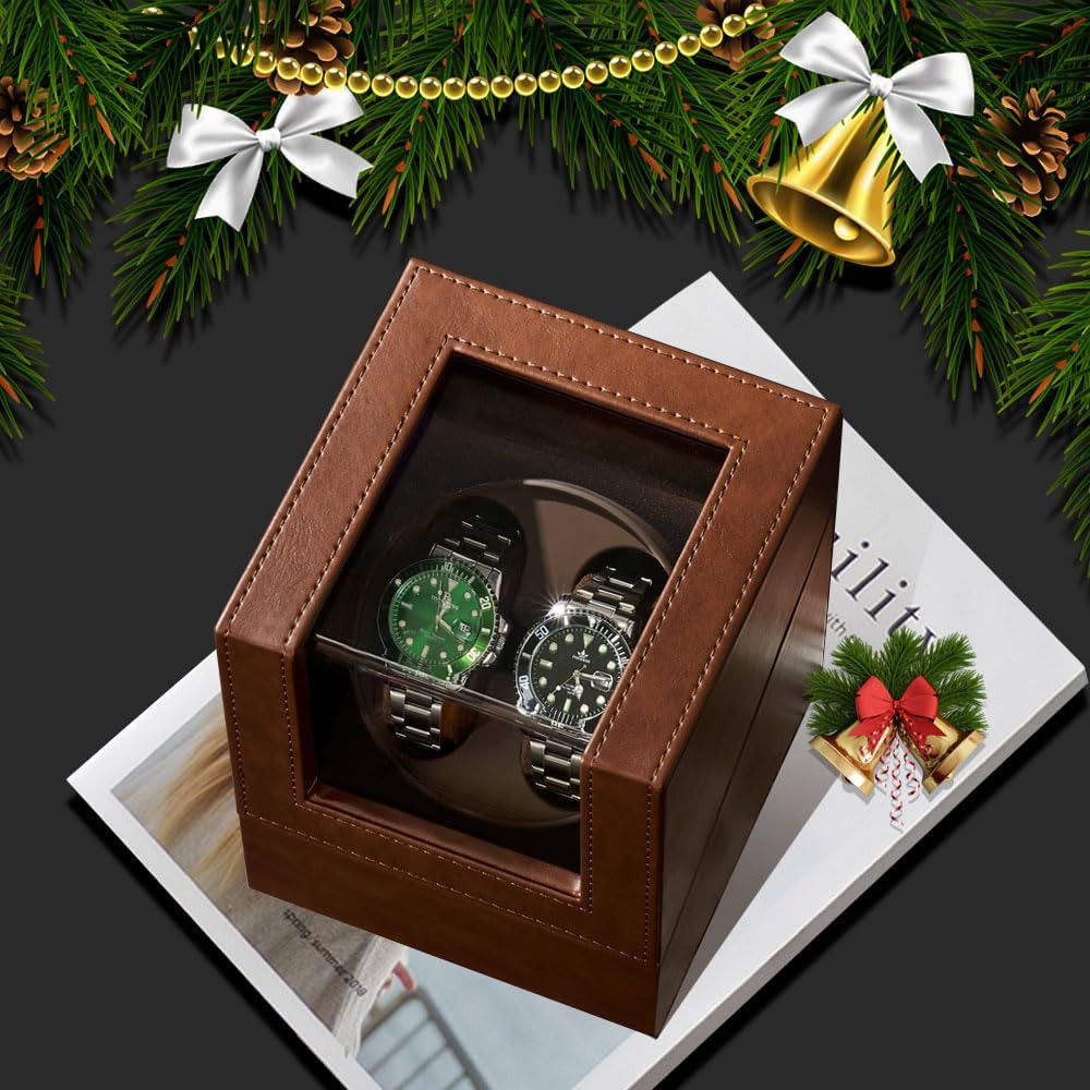 Watch Winder for Automatic Watches,Automatic Watch Winder Box,Double Watch