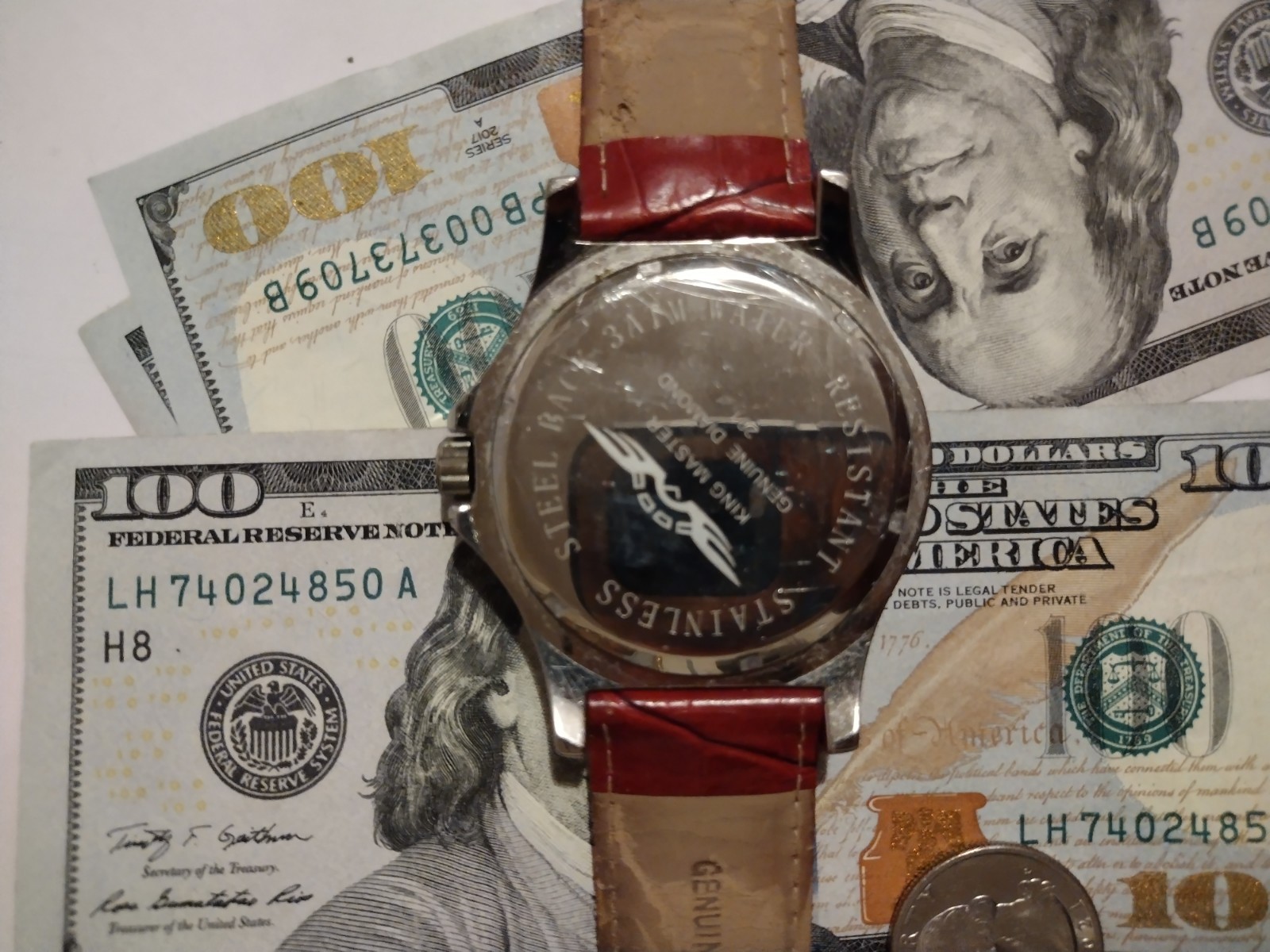 King Master Genuine Diamond 201 LUXURY WATCH