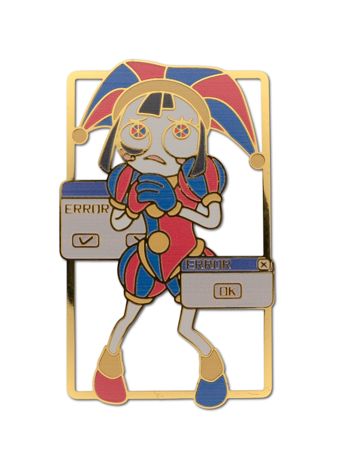 The Amazing Digital Circus TADC Jax Pomni Kinger Ragatha Gangle Metal Bookmarks