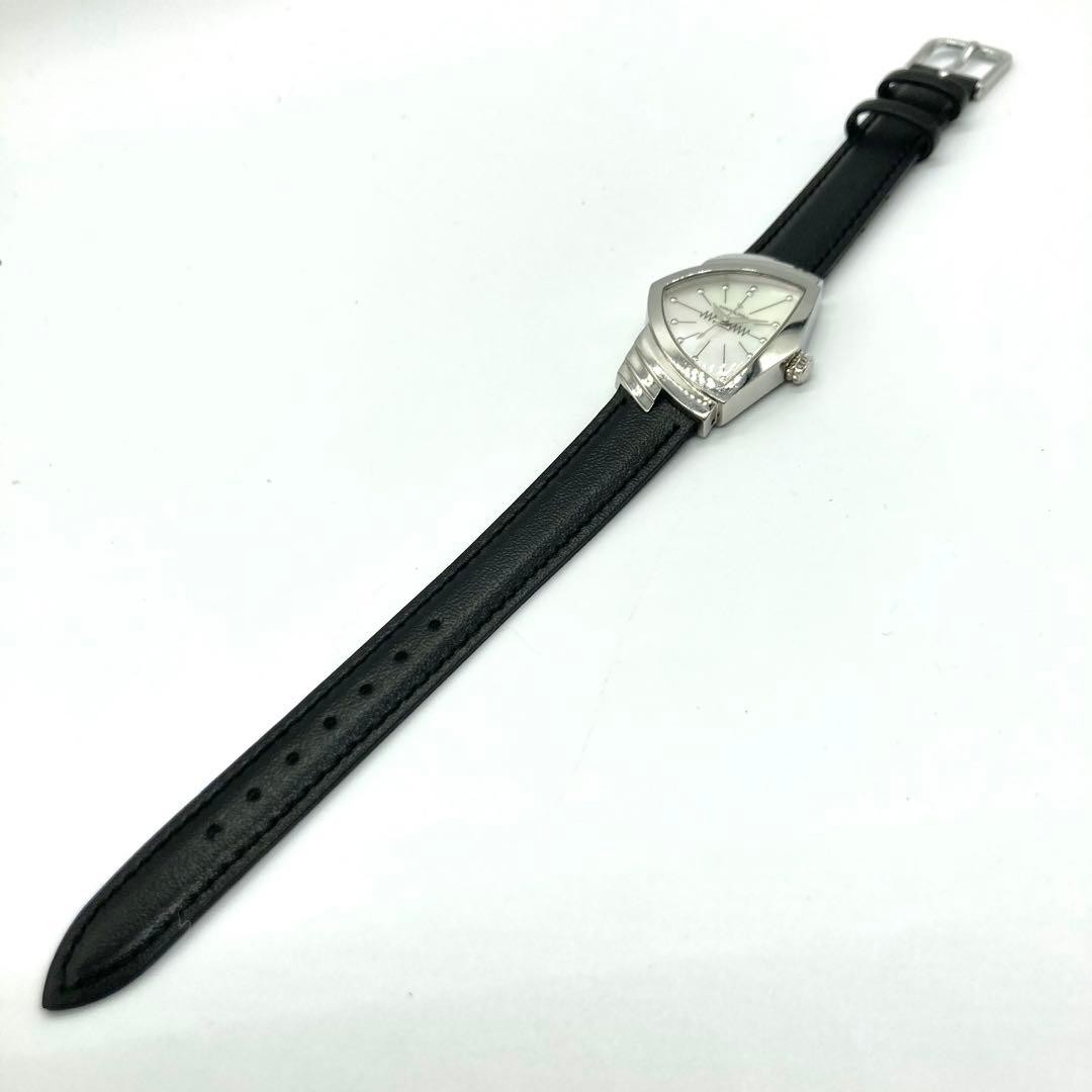 Hamilton Ventura H242111 Shell Dial Quartz Ladies Watch New Battery