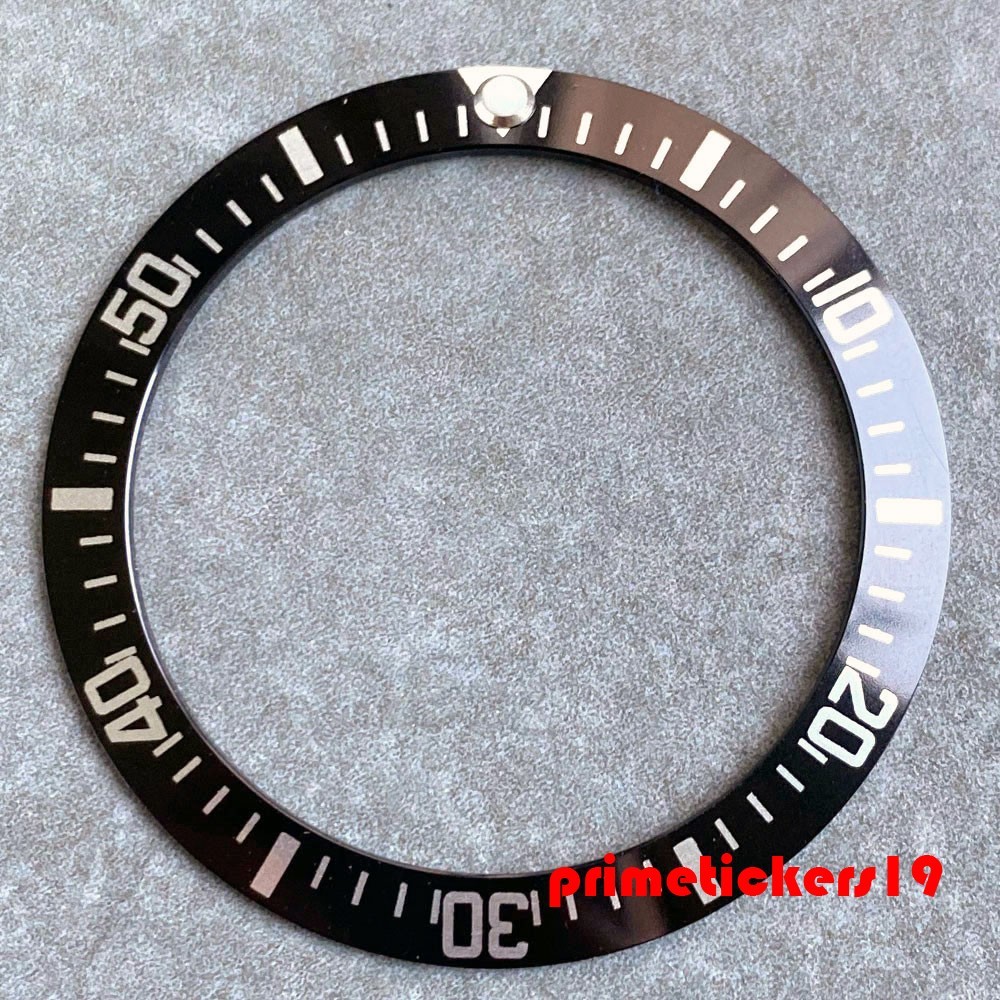 36.5mm*29.2mm Aluminum/Ceramic/Sapphire Material Bezel Insert Ring Watch Parts