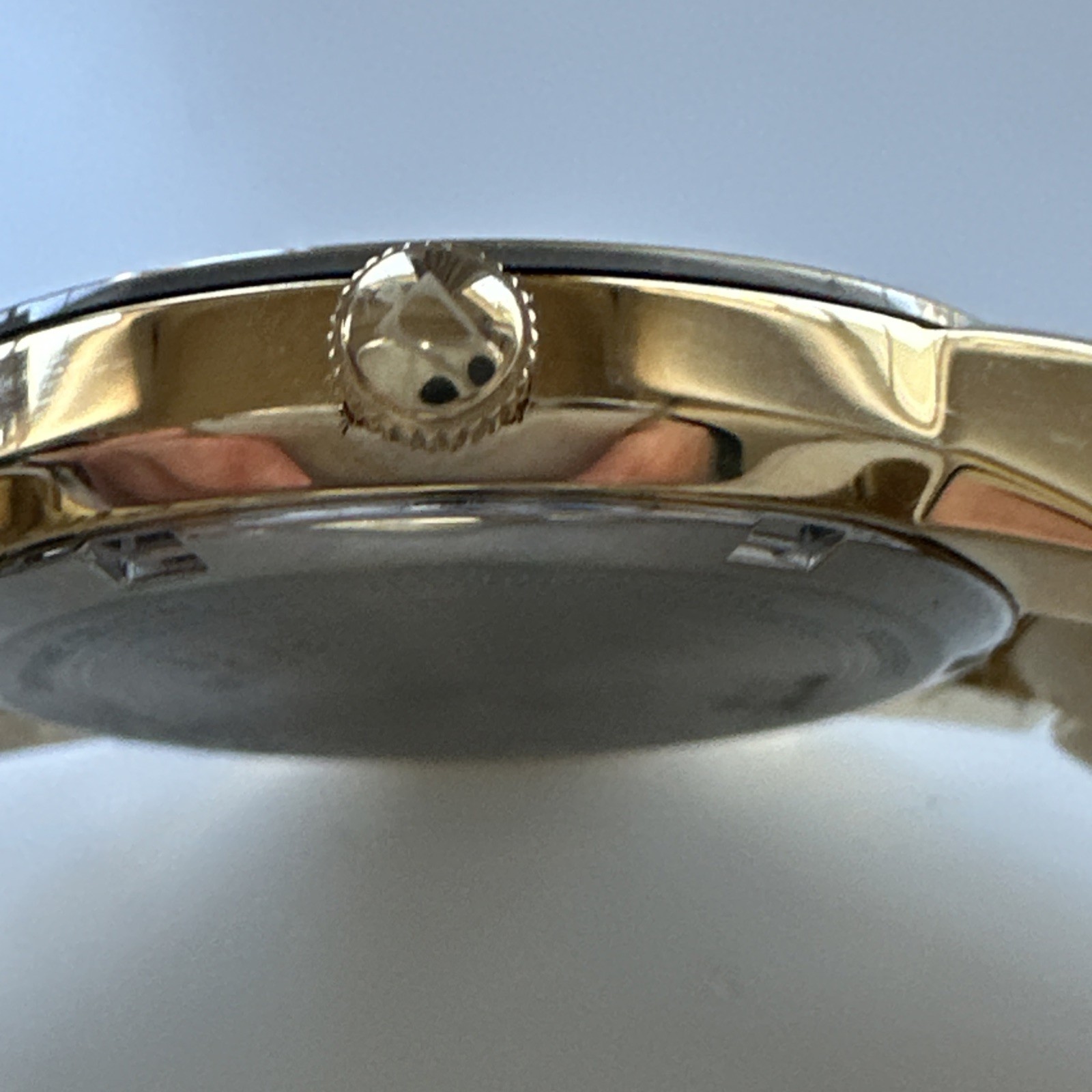 Bulova Men’s Modern Slim Movement Quartz Gold Stainless Steel Watch 41 MM 97A183