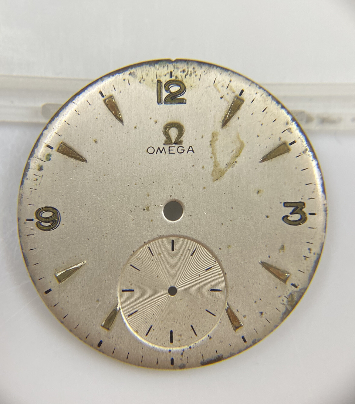 Original Vintage Omega Cal. 260/261/262/265/266/267 Silver/Gold 29.8mm Dial