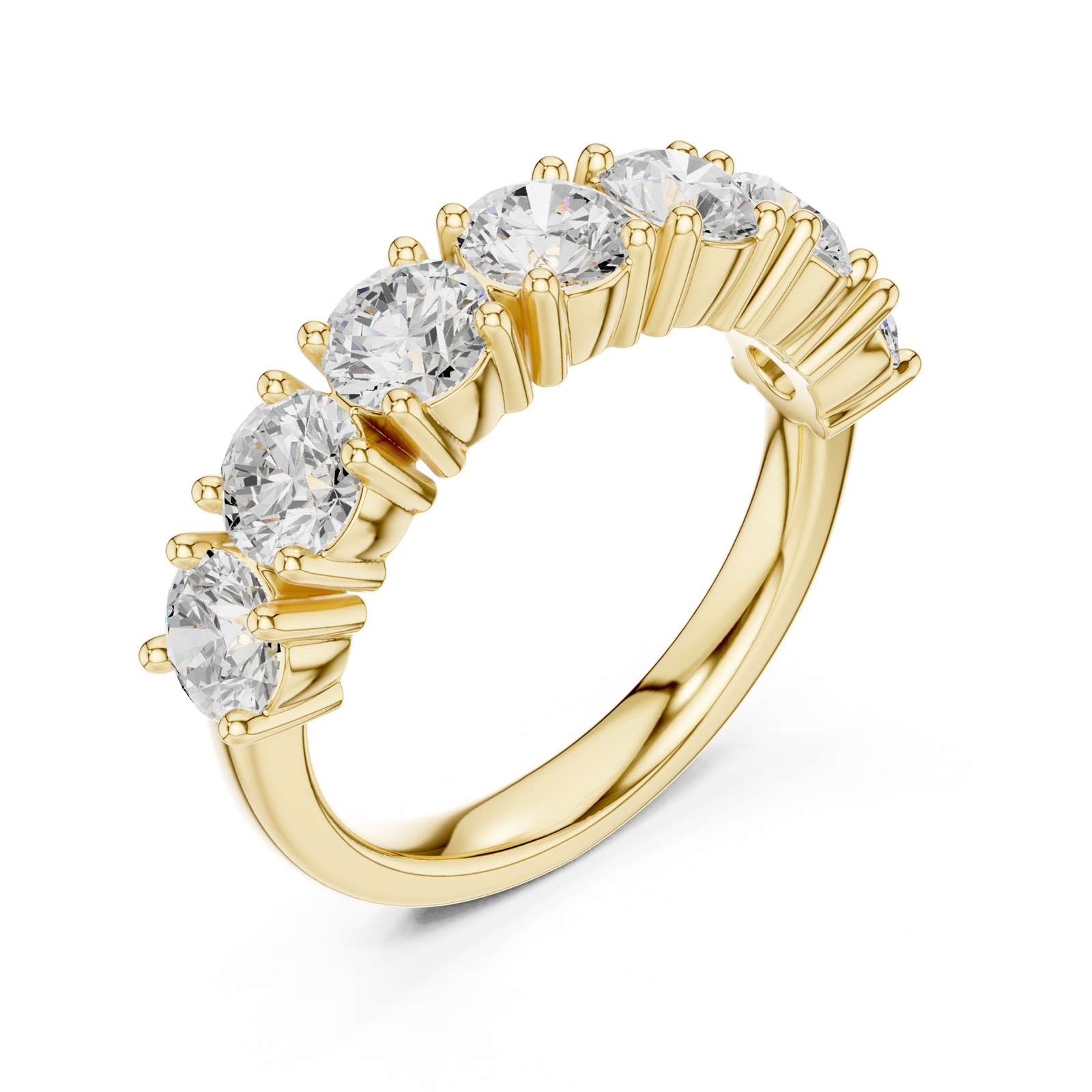 Certified 2.1 Ct VVS1 Natural Diamond Ring Elegant Premium Jewelry 14K Gold Over