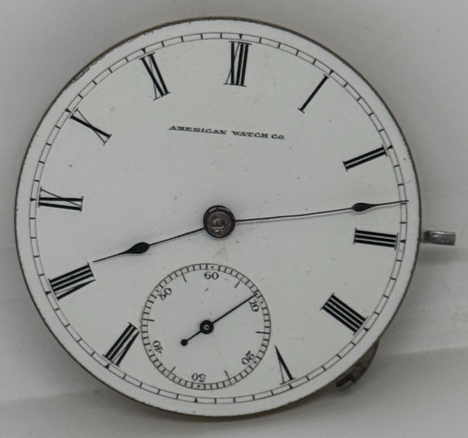 Waltham Pocket Watch Movement /PS Bartlett 18s 1877 11 Jewels / Needs a Service