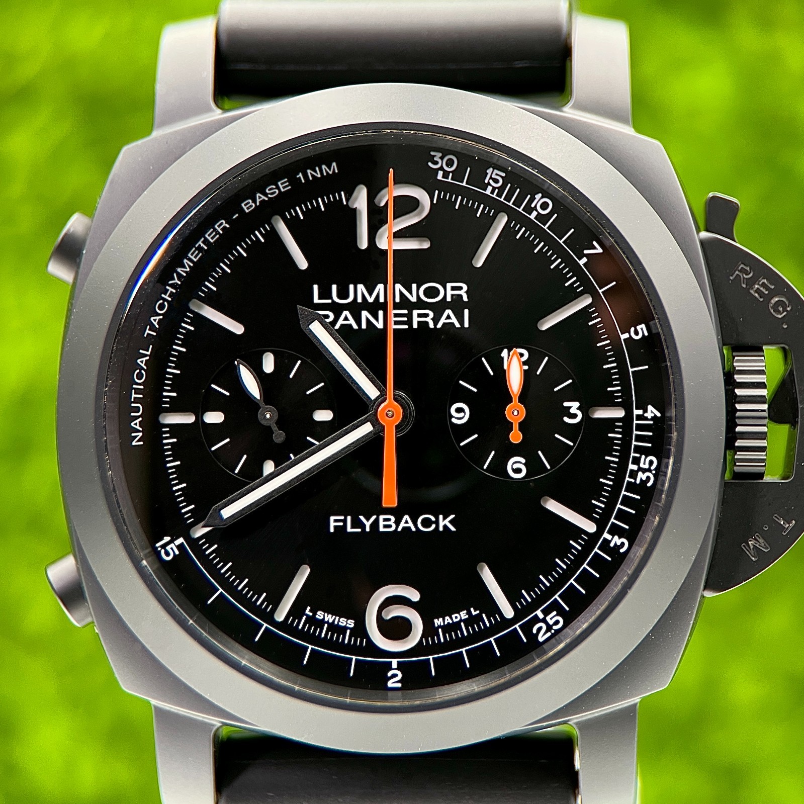 2021 Panerai Luminor Flyback Ceramica Chrono PAM01298 Limited Edition #007/500