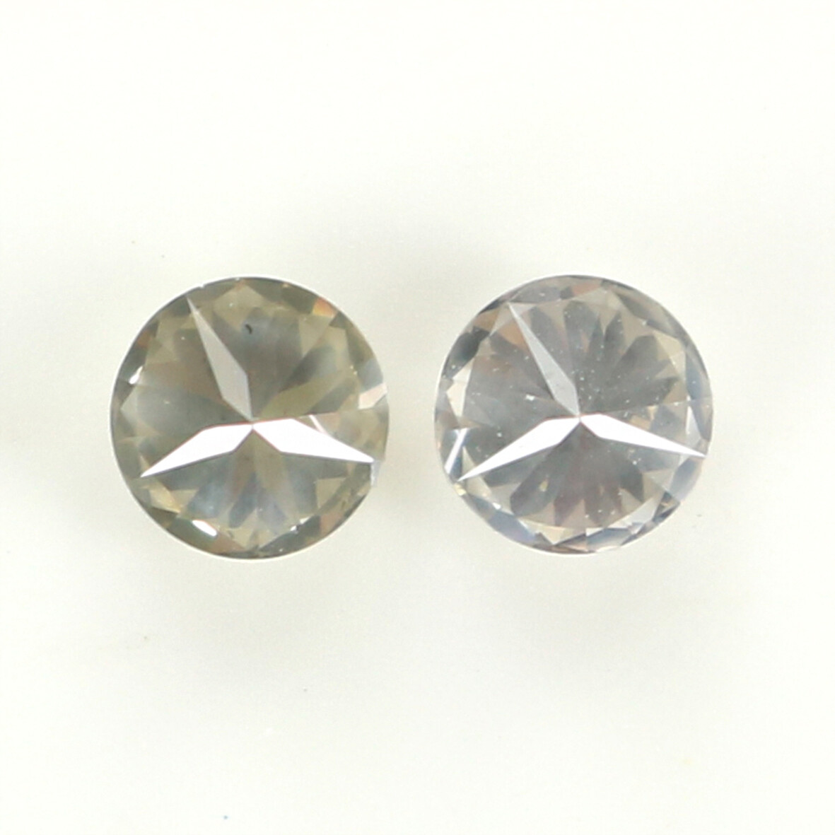 0.36 Ct Natural Loose Round Diamond 3.60 MM Light Yellow Color Diamond KQ2473