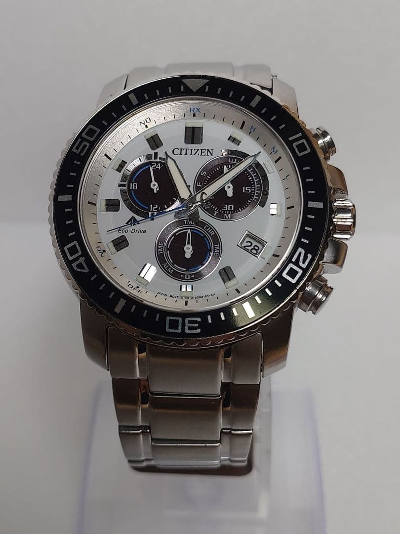 Citizen Promaster PMP56-3053 Eco-Drive RC 43.5mm SS Panda Chrono 100M Watch