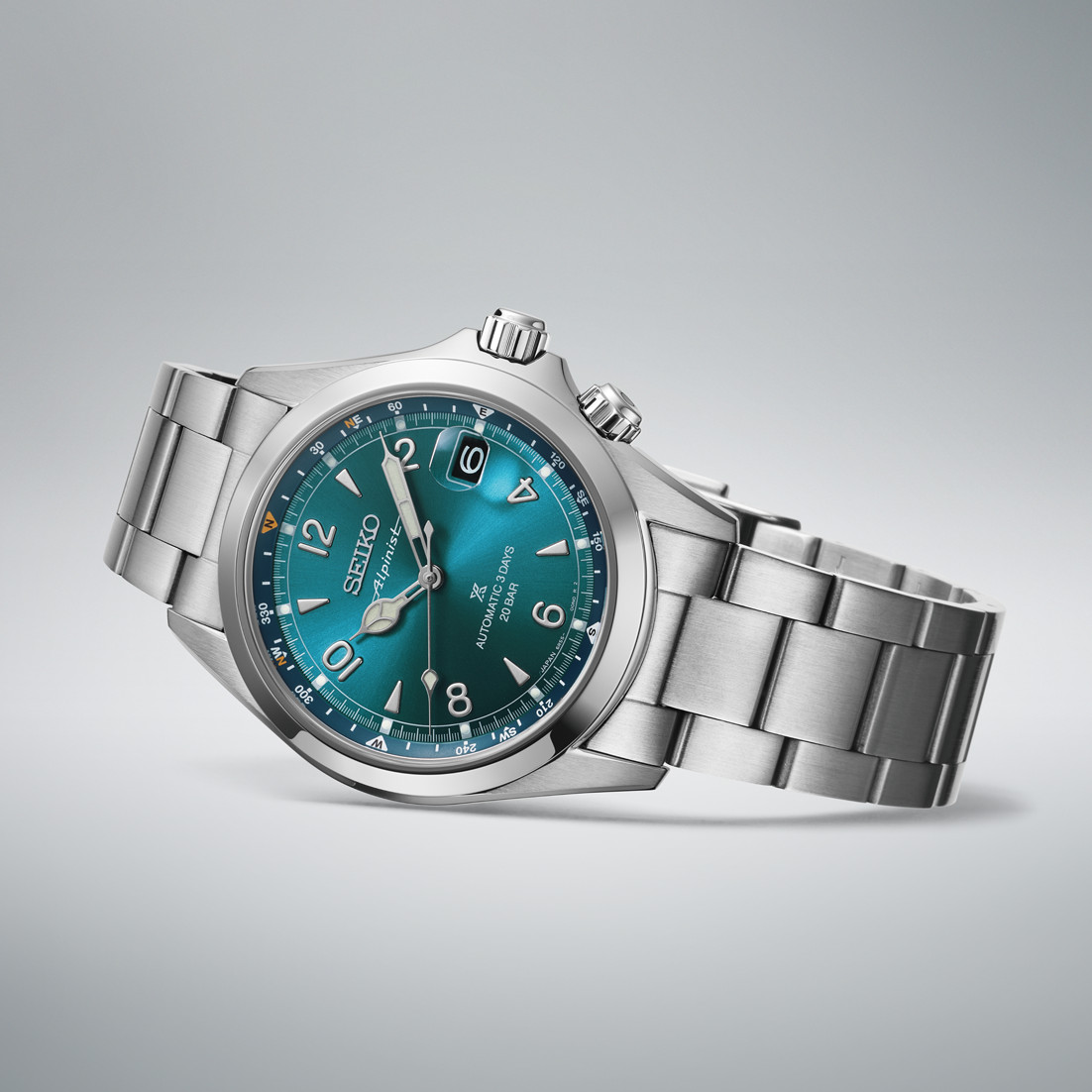 Seiko SPB503 Prospex Alpinist Turquoise Dial Automatic Steel Men’s Watch