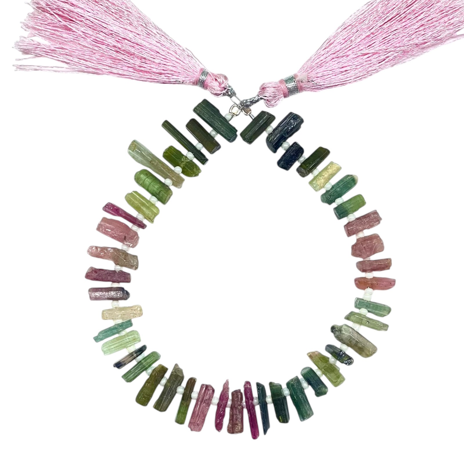Natural Tourmaline 8-16mm Multi Color Drilled Rough Stick Loose Gemstones Lot