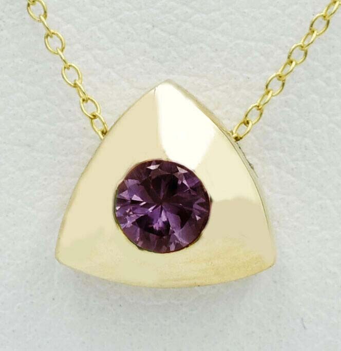 AAA ALEXANDRITE 0.78 Cts PENDANT 10K GOLD * NEW WITH TAG * Made in USA