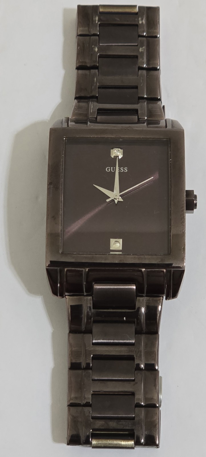 GUESS Steel U0102G1 Brown Espresso 50 M / 165 Feet Water Resistant Men’s Watch