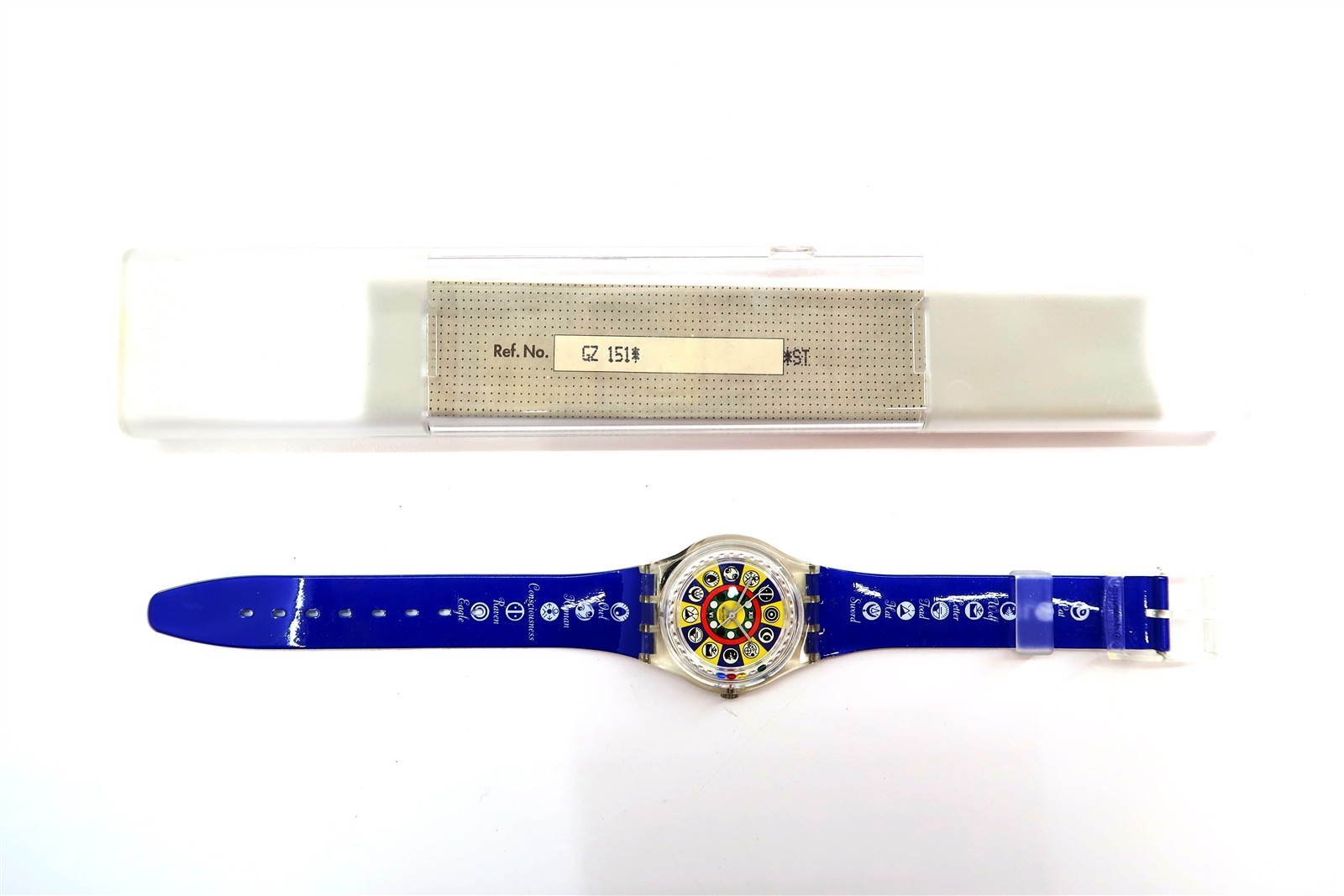 NEW Swatch Watch ORACOLO GZ151 NOS 1998 Gents Designed by Walter Wegmüller