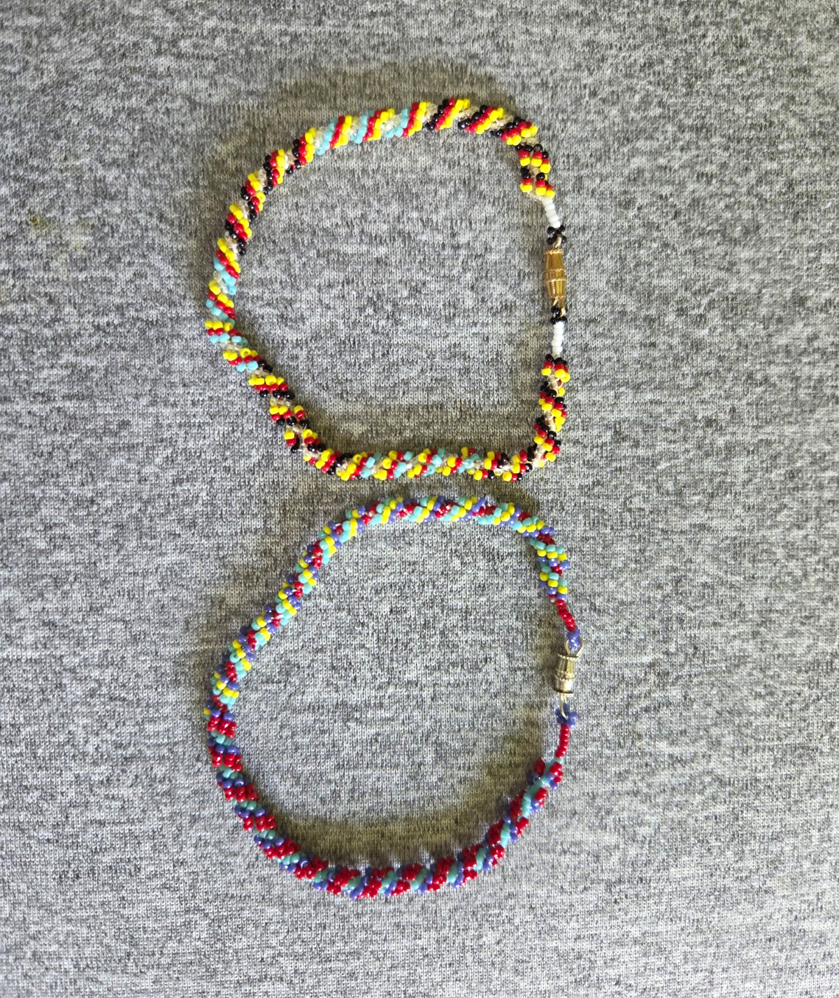 Prison Made DNA Strand Beaded Bracelets