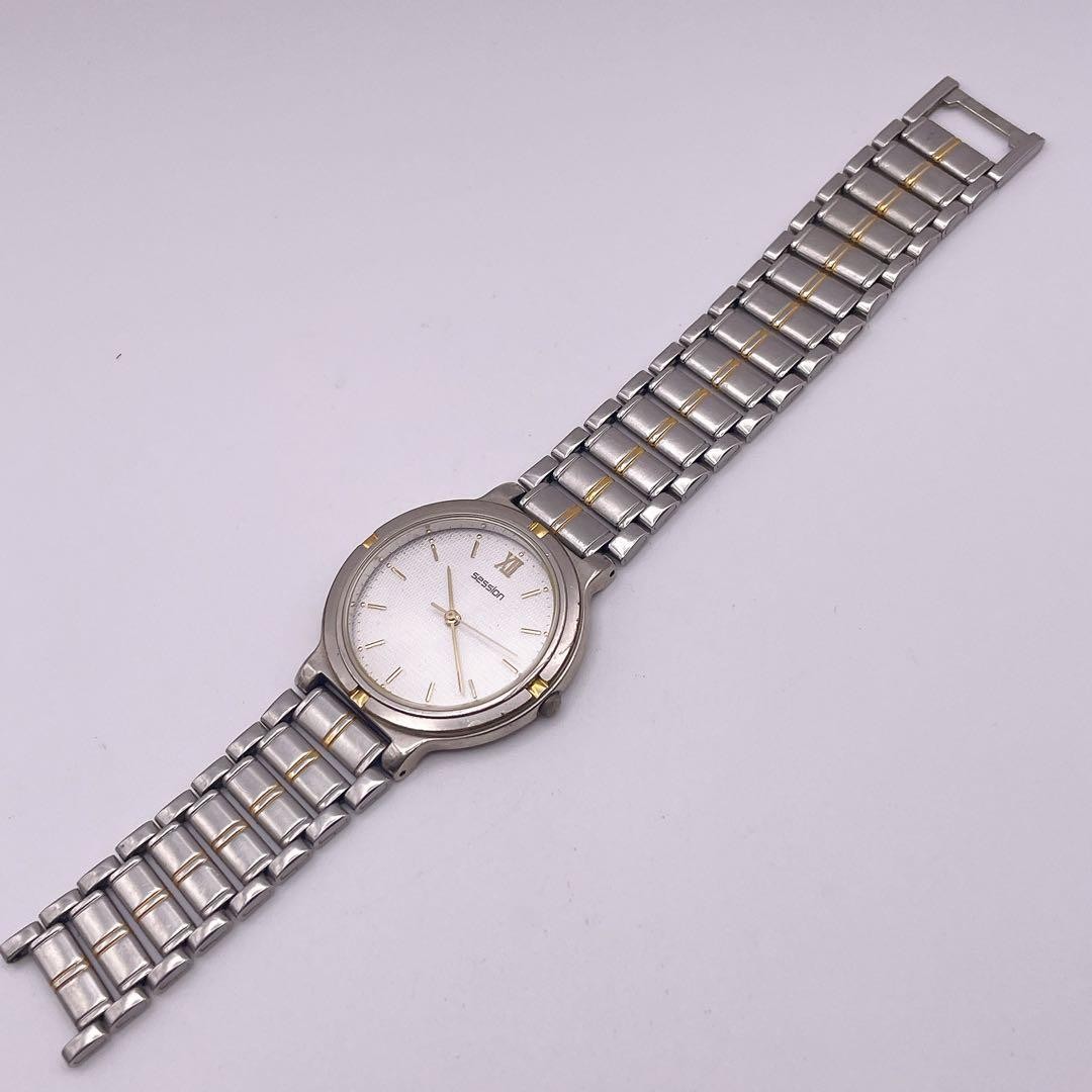 Not Working SEIKO Session Men’s Watch Two-Tone Waterproof Vintage