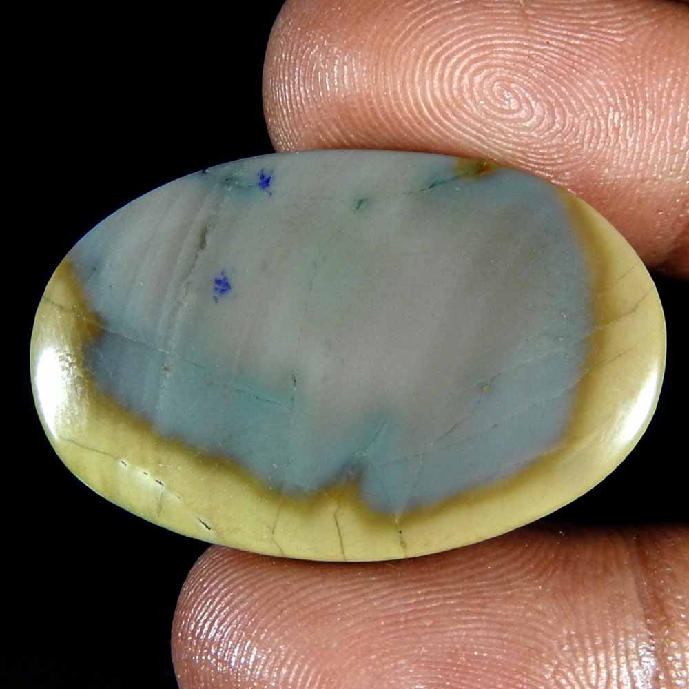 21.25 Ct Natural Imperial Jasper Oval Cabochon 32x21x3 Loose Gemstone