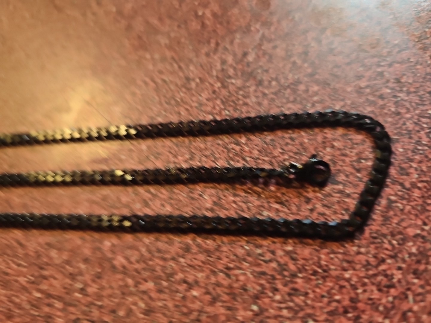Mens 3.5mm X 26 Inches Black Cuban Chain Necklace