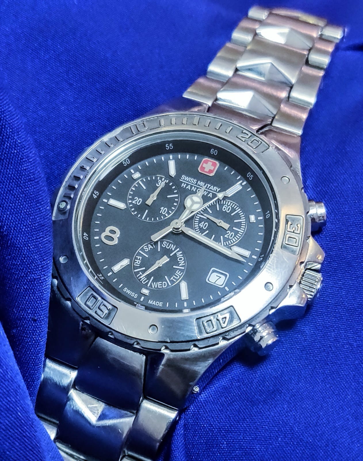Swiss Military Hanowa Men’s 06-5081 Peacemaker Swiss Chrono 39mm Men’s Watch