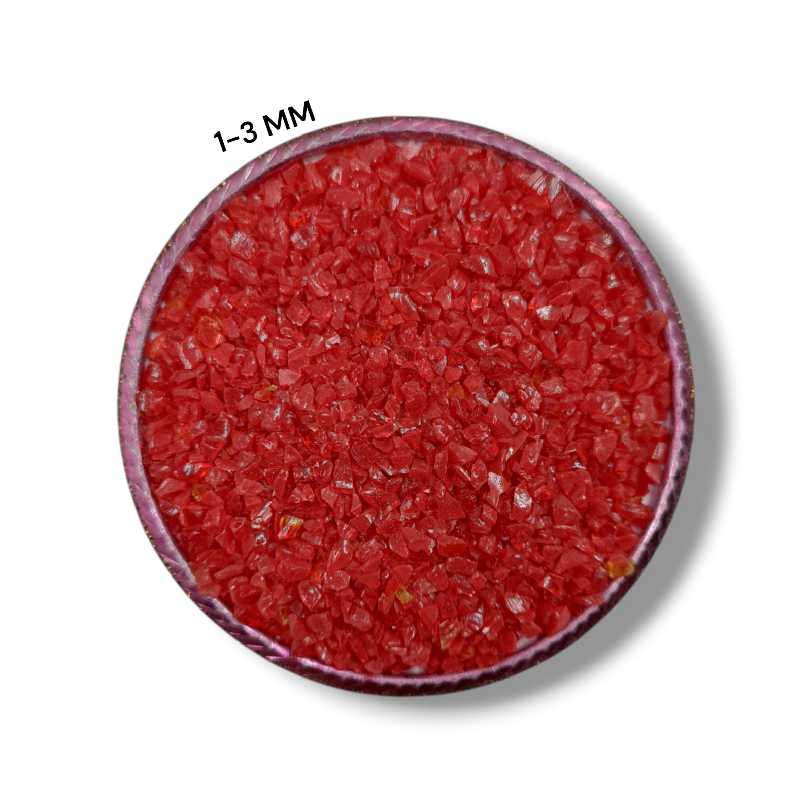 Crushed Opaque Red Hydro Quartz Crushed Gemstone Coarse All Size For Inlays