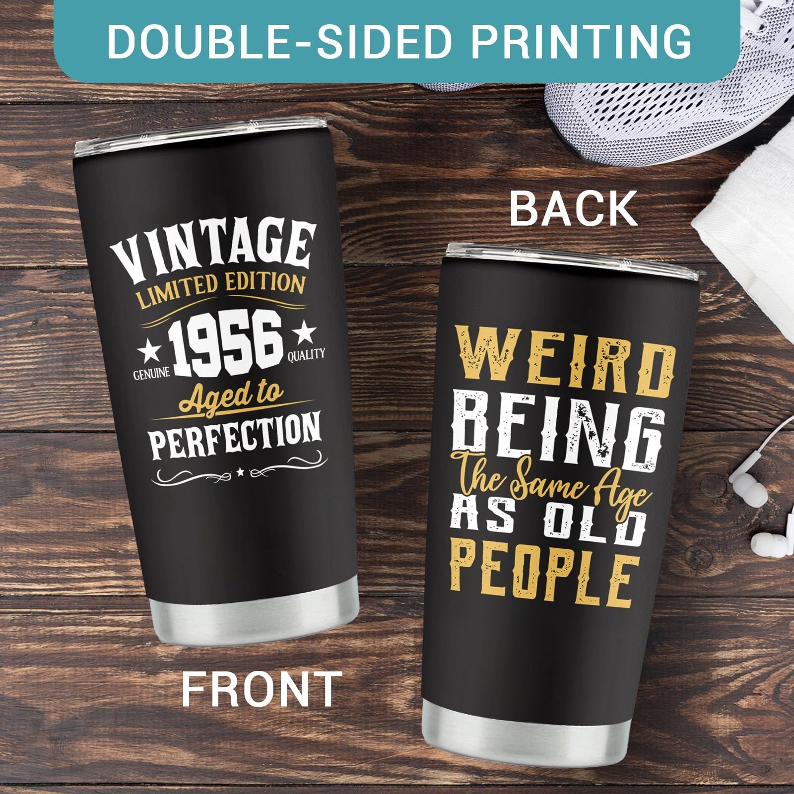 70th Birthday Gifts for Men Women, Gifts for 70 Years Old Man Woman, 1956 Bir…