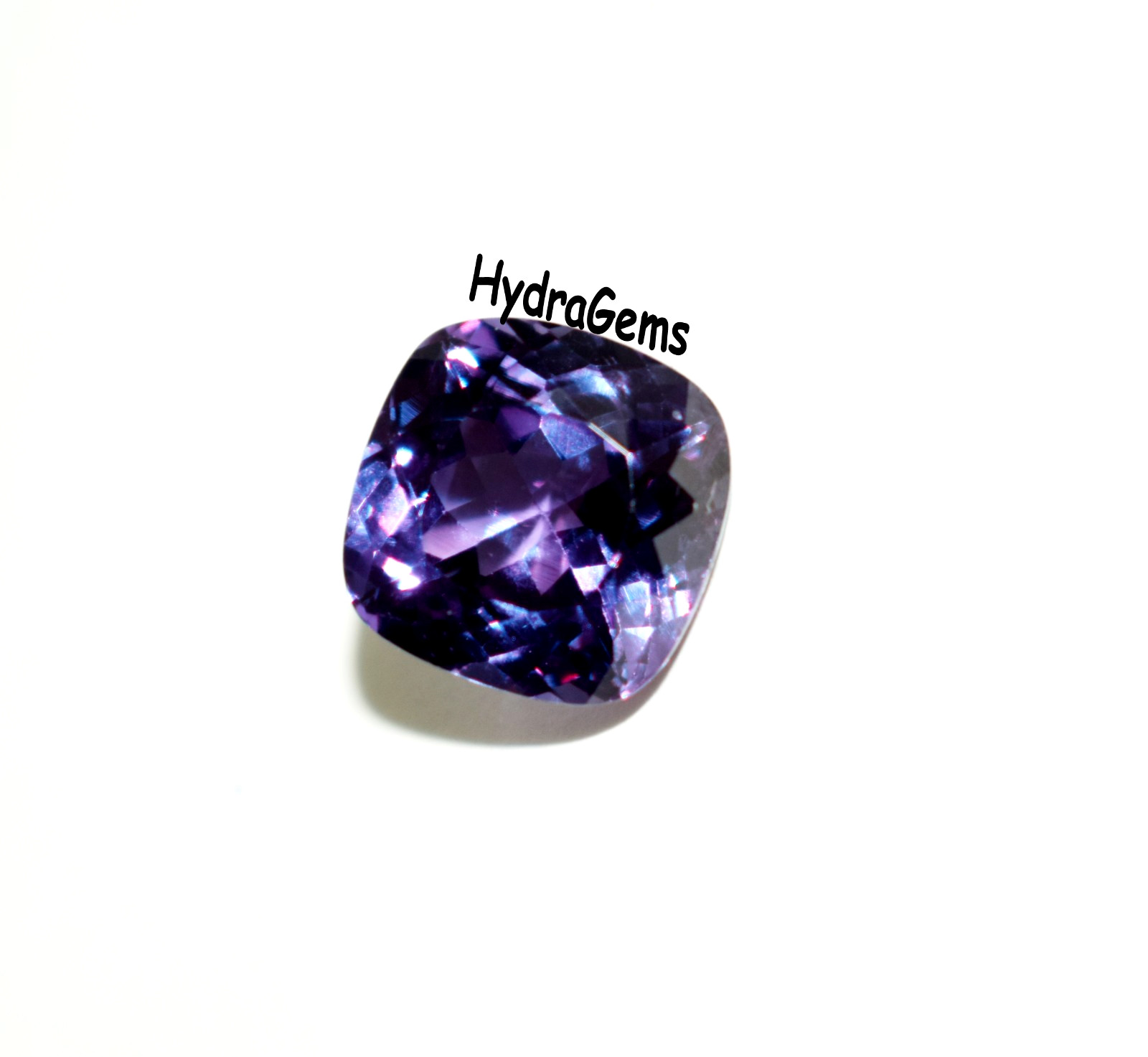 10.95 Ct Natural Russian Color Change Alexandrite Cushion Cut Certified Gemstone