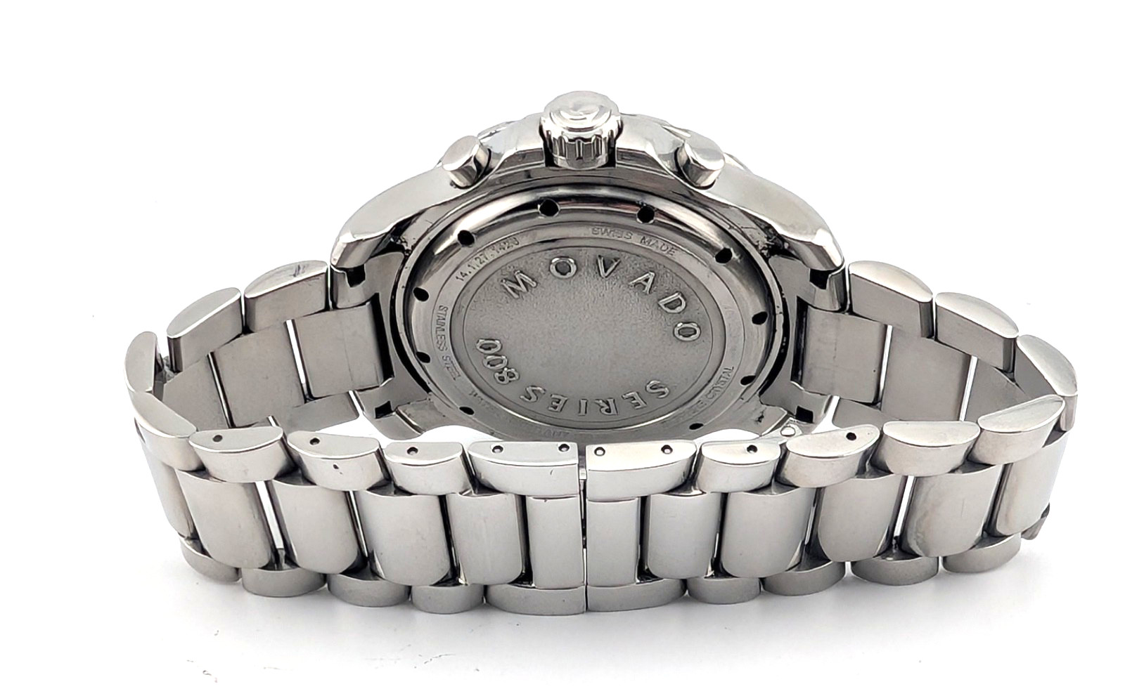 Movado Men’s Series 800 SS W/Black Dial; Model #14.1.27.1426 ~ Special