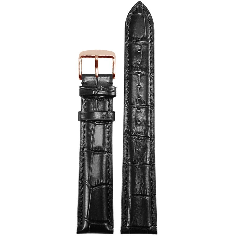 Genuine Cowhide Leather Watch Band Universal Strap 12-23mm Replacement