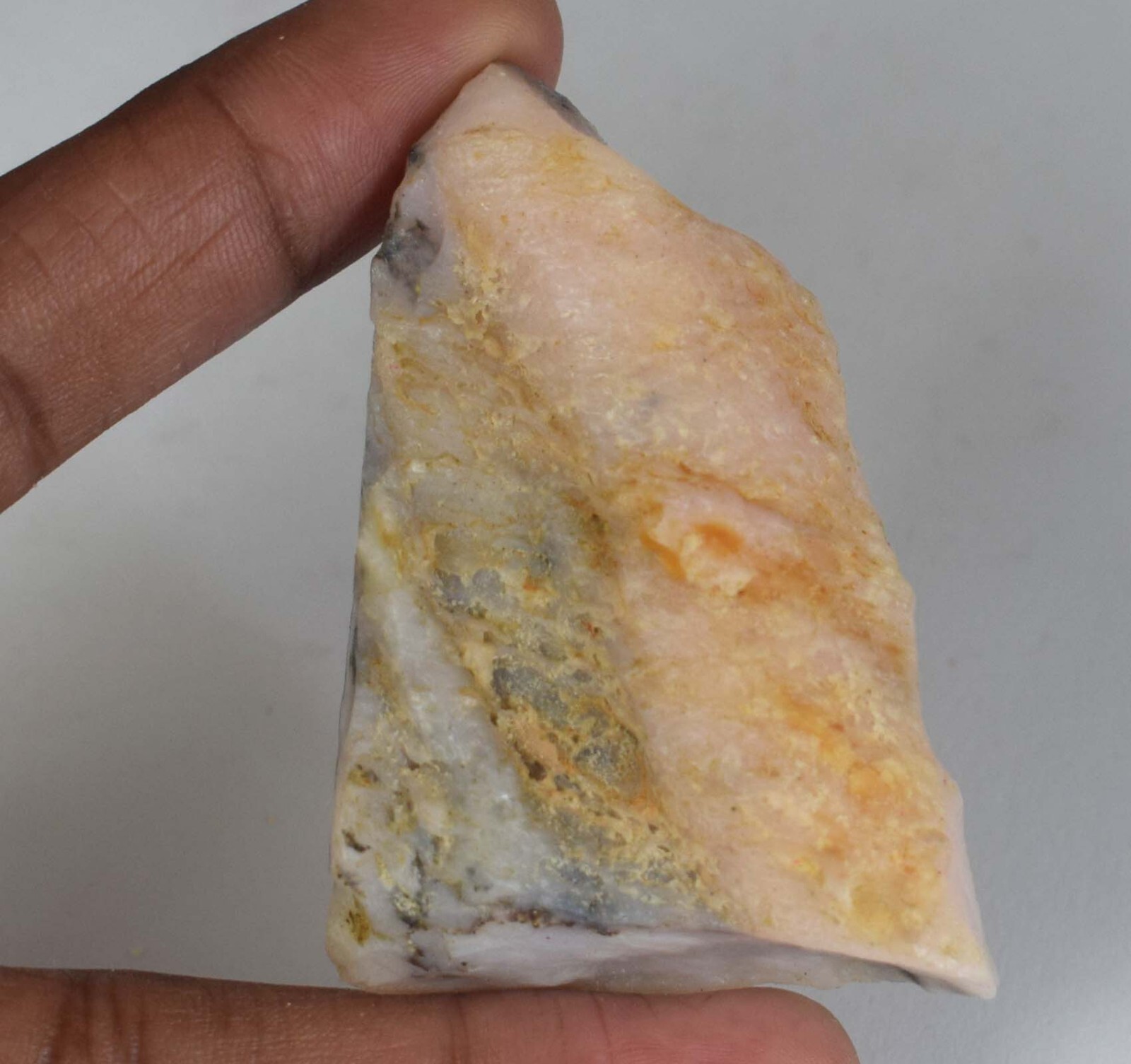 New Product 208 Ct Australian Pink Opal Healing Gemstone Rough Natural Untreated