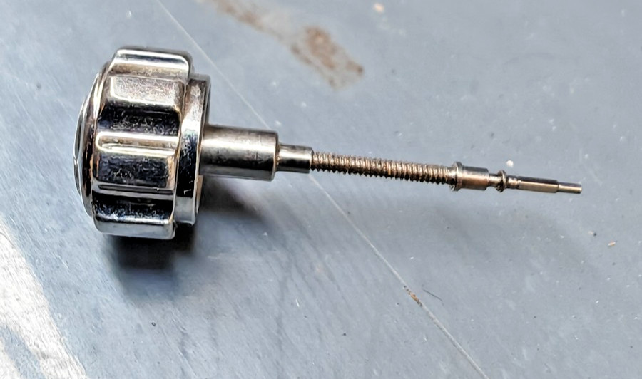 Genuine Blancpain 8mm crown with stem