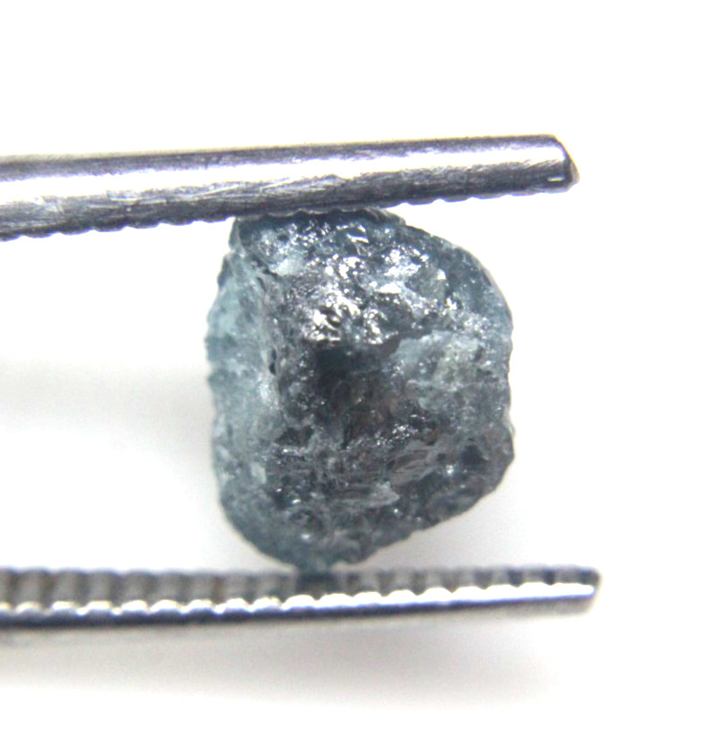 3.34 CTS RAW UNCUT NATURAL BLUE DIAMOND ROUGH PIECE 9.74×7.63×6.58 MM