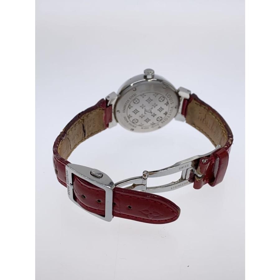 LOUIS VUITTON Q13MX Case Size 4.4 ×3.6cm Used Watch #101014