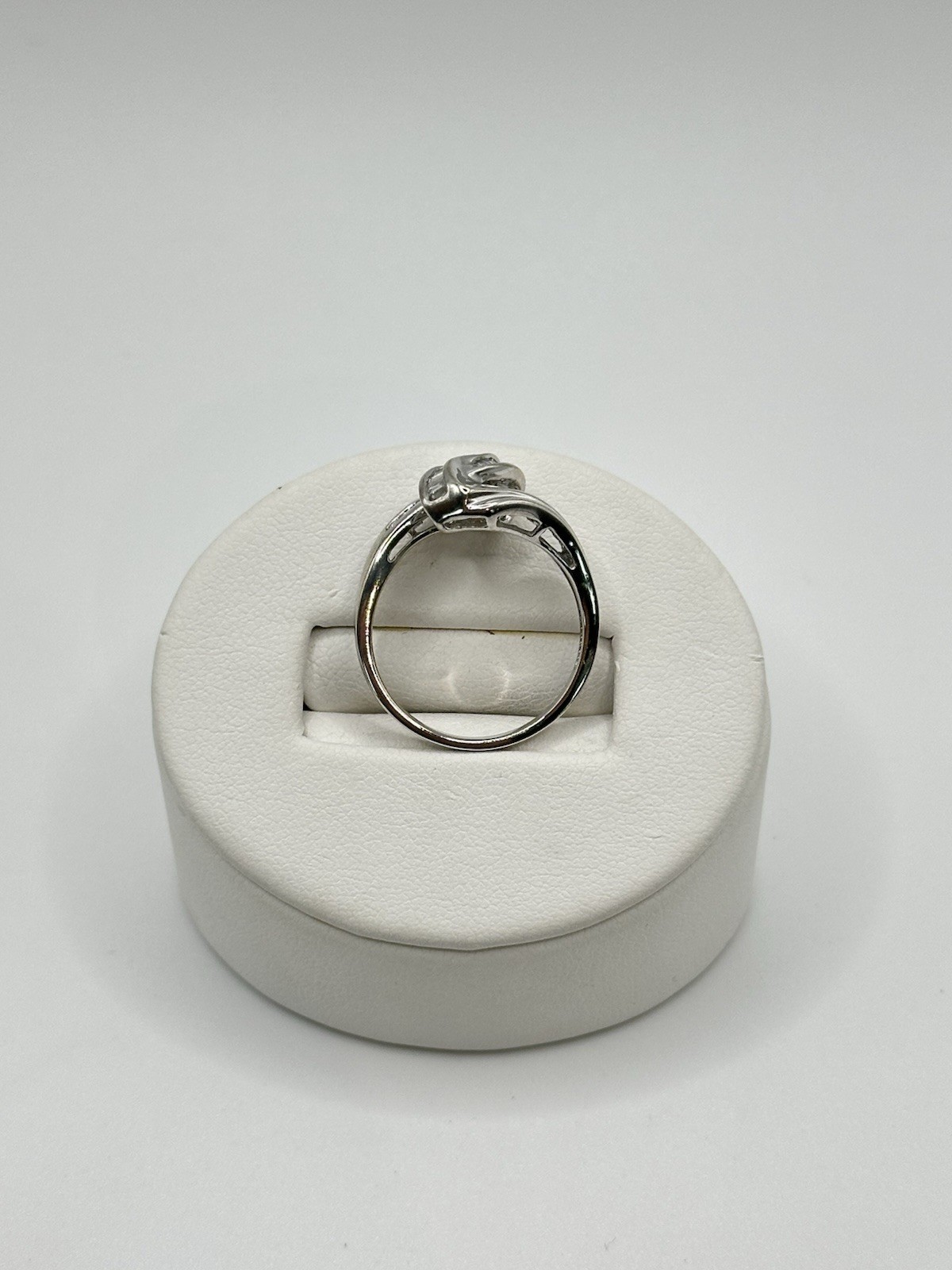 1/2ct Total Weight Natural Diamond Cluster Right Hand Ring 14k White Gold Size 8