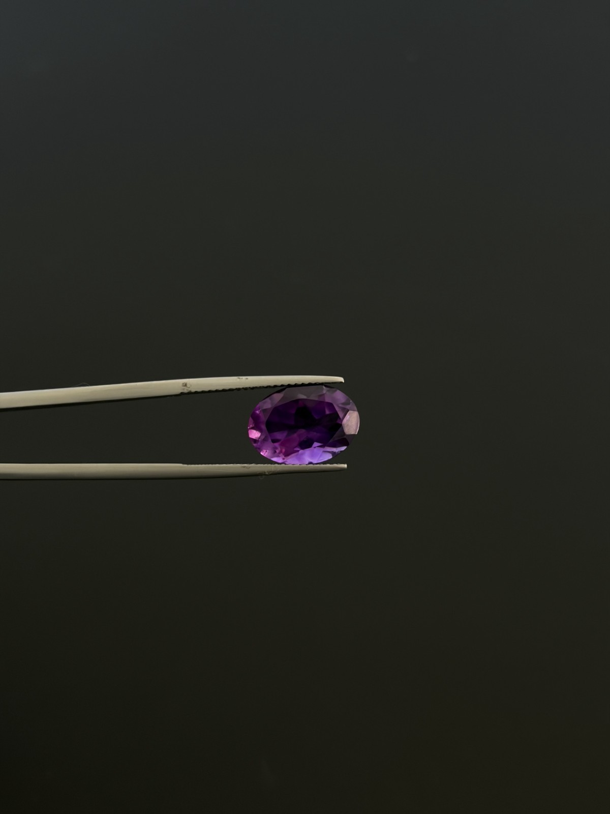 Amethyst Faceted 14×10.2 mm Single Piece Approximately 5.50 Carat (GTG-AM-75)