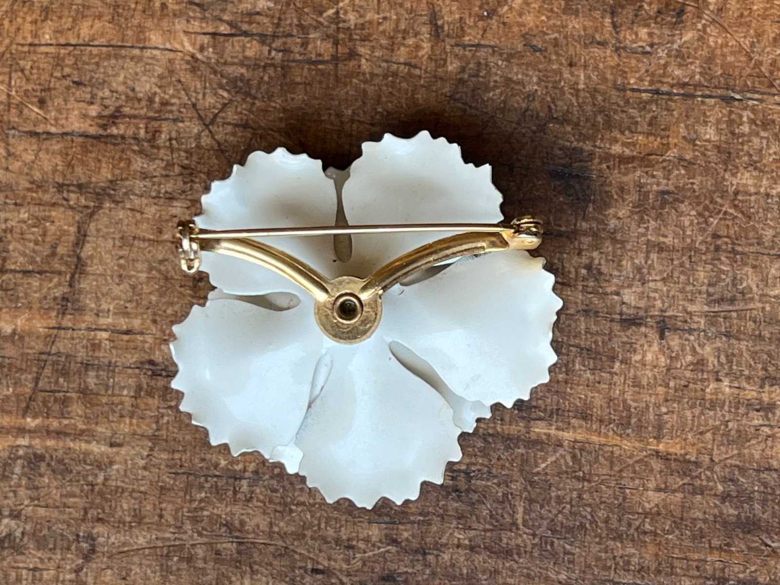 Vintage Flower Brooch Lot #2, 10 Pieces, Enamel, Metal, Rhinestone, Ceramic