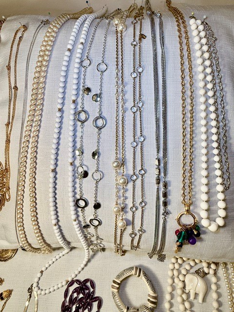 Vintage JEWELRY – 70-80’s & Earlier Trifari, Emmons, Esinberger, Monet, Lisner