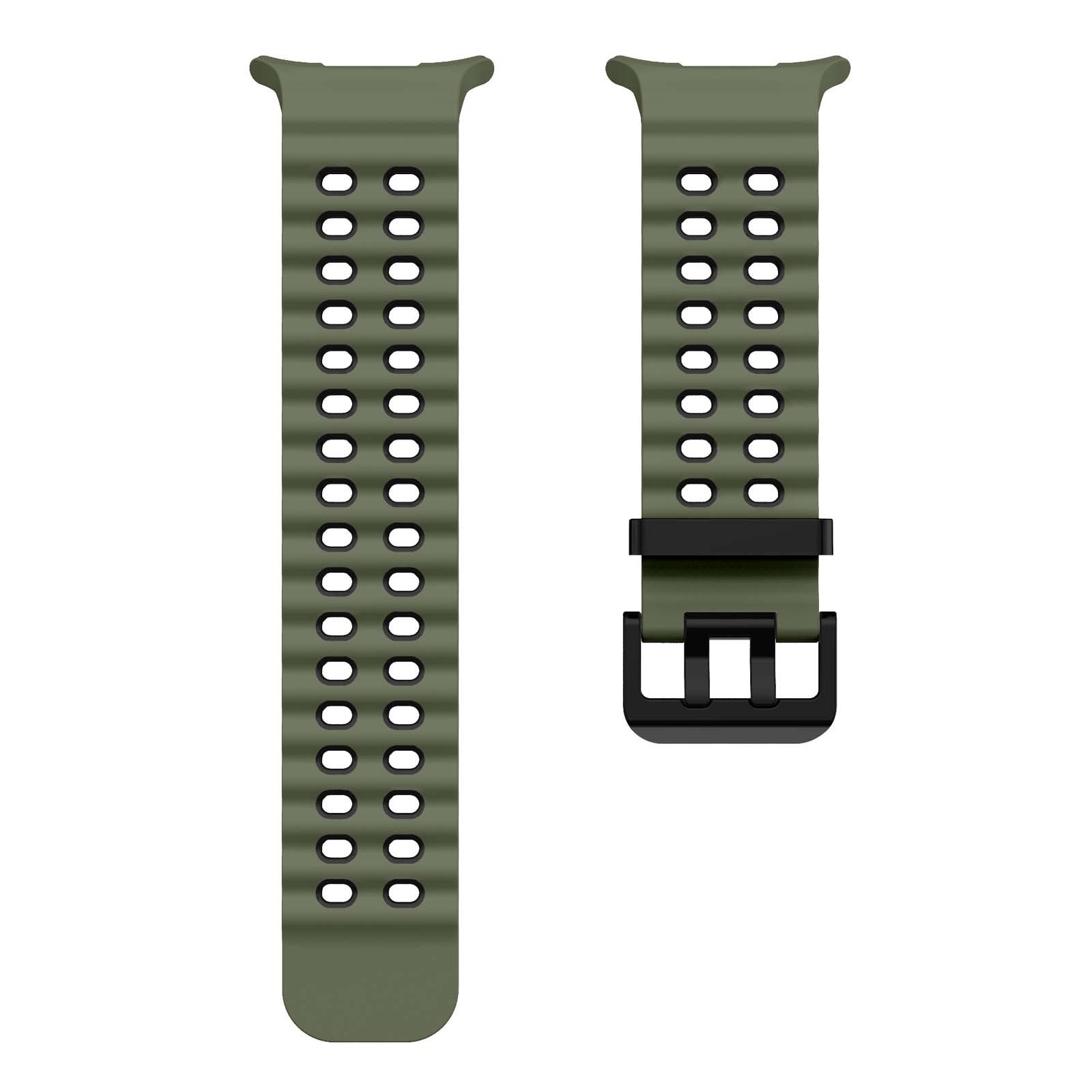 For Samsung Galaxy Watch Ultra 2 2026/2025/2024) Sport Silicone Watch Band Strap