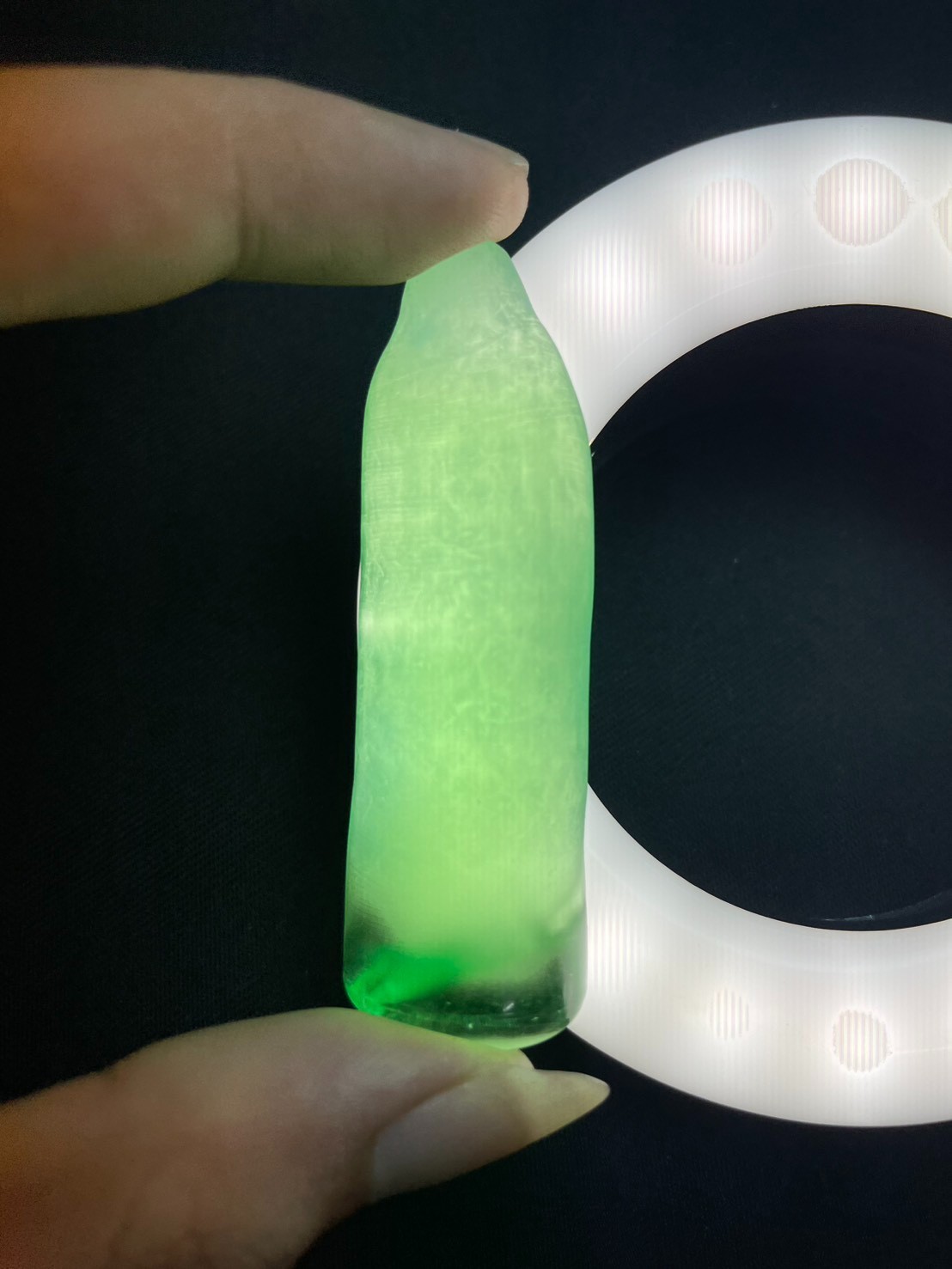 202 Ct Lab-Created Green Corundum Rough *RARE* For Faceting | Corundum Rough