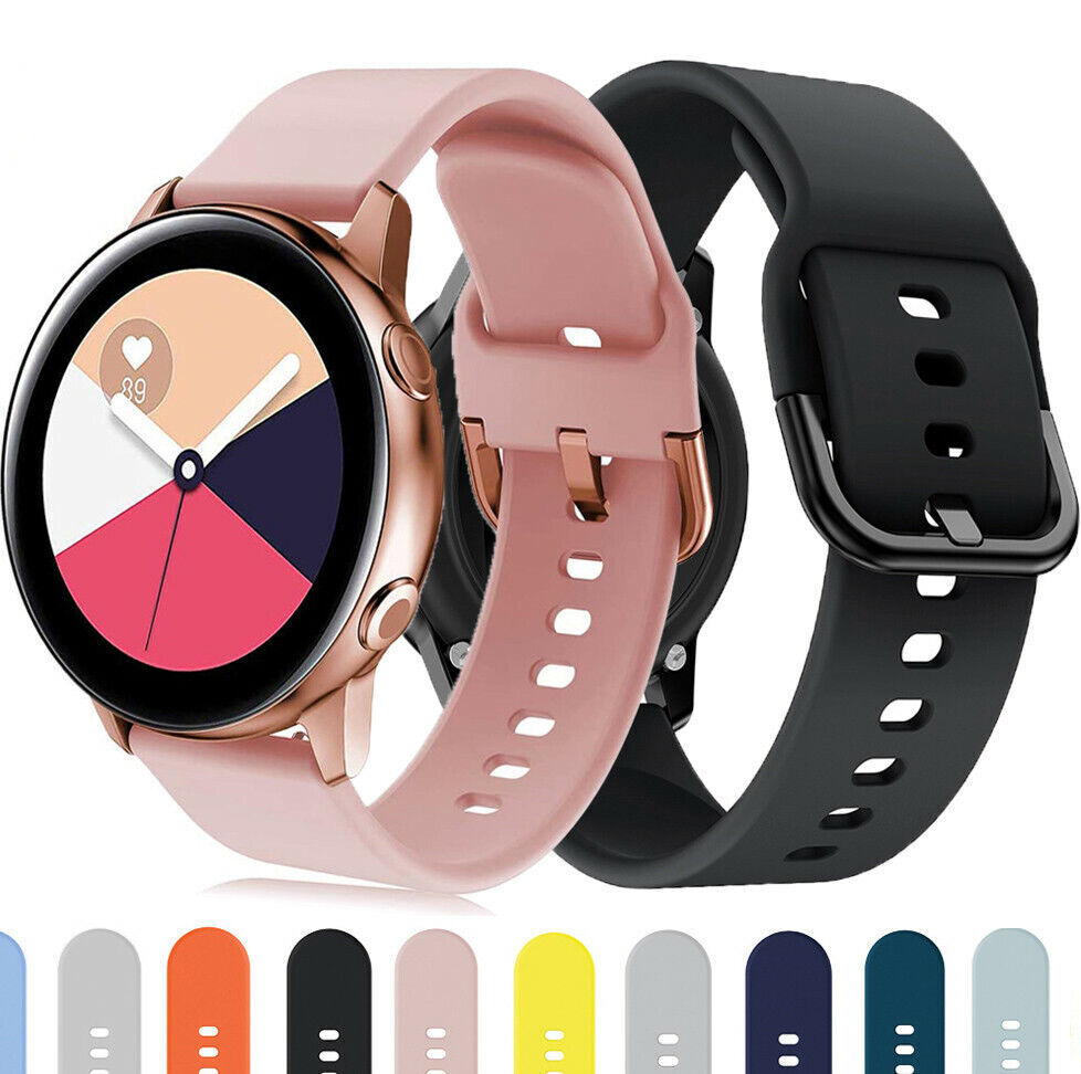 Silicone Strap Watch Band For Samsung Galaxy Watch 4 5 6 40/44mm Classic 43/47mm
