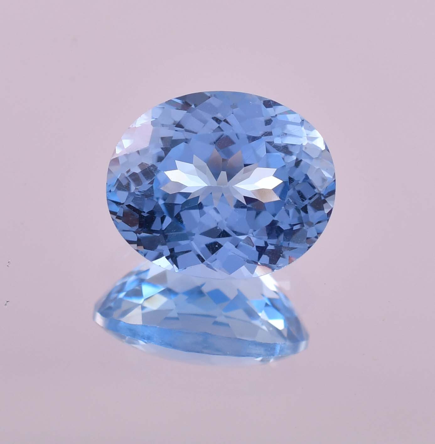 Rare Natural Flawless Namibia Jeremejevite Oval Cut Loose Gemstone GIT Certified