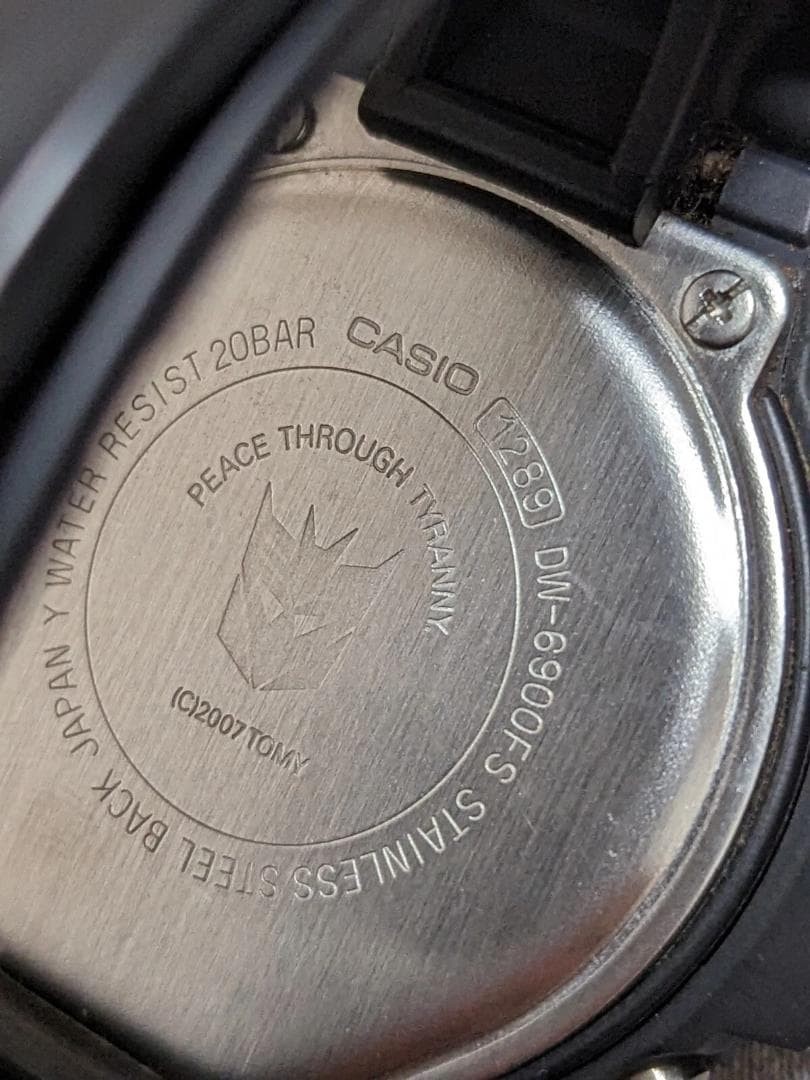 G SHOCK Transformer Megatron Model DW 6900FS